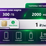 Тариф Мегафон "За рубль" (саморегистрация)