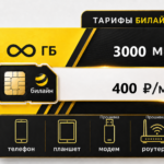 Тариф Билайн "Эксклюзивный 400" (саморегистрация)